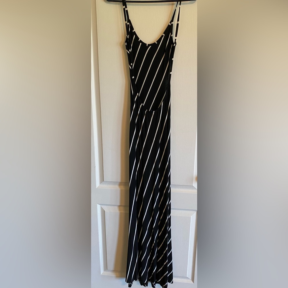Black and White Maxi Dress